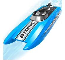 Радиоуправляемый катер Volantex RC AtomicXS синий 2.4G LiPo RTR