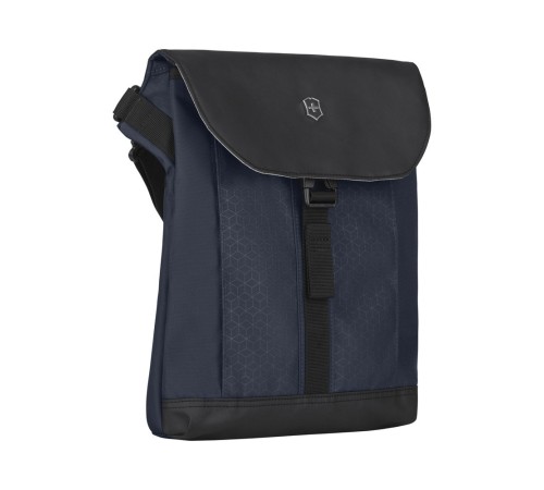 Сумка наплечная VICTORINOX Altmont Original Flapover Digital Bag, синяя, нейлон, 26x10x30 см, 7 л