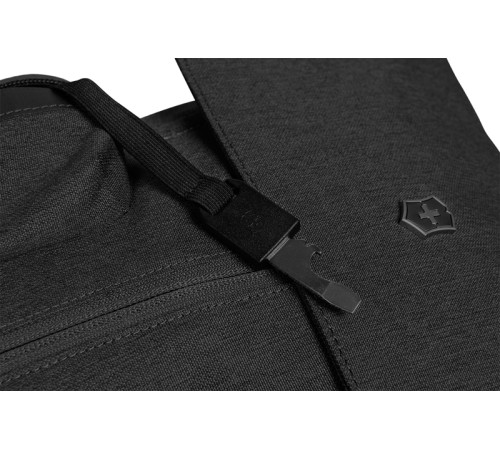 Рюкзак VICTORINOX Altmont Classic Flapover Laptop 15'', чёрный, полиэфирная ткань, 28x14x43 см, 13 л