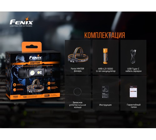 Налобный фонарь Fenix HM70R