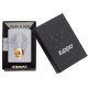 Зажигалка ZIPPO Classic с покрытием Satin Chrome™, латунь/сталь, серебристая, матовая, 38x13x57 мм