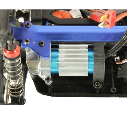 Радиоуправляемый монстр Remo Hobby SMAX Brushless V2.0 (синий) 4WD 2.4G 1/16 RTR