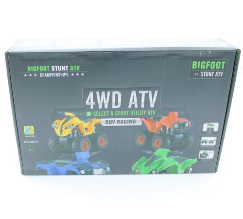 Машина инерционная KLX500-123/42 ATV 4WD в асс. в/к