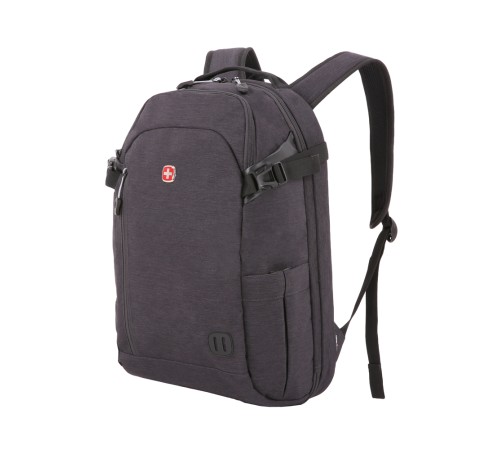 Рюкзак SWISSGEAR 15'', серый, ткань Grey Heather, 31 x 20 x 47 см, 29 л