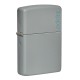Зажигалка ZIPPO Classic с покрытием Flat Grey, латунь/сталь, серая, матовая, 38x13x57 мм