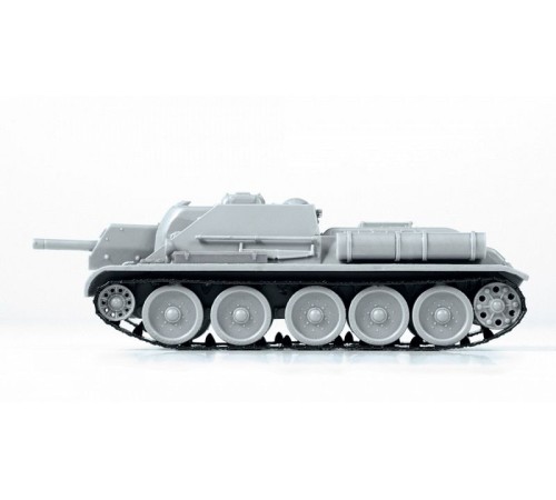 Сборная модель ZVEZDA Советская самоходная артиллерийская установка Су-122, 1/72