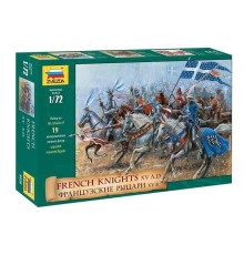 Сборные солдатики ZVEZDA Французские рыцари XV в., 1/72