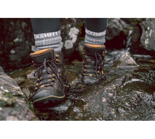 Водонепроницаемые носки Dexshell Terrain Walking серые L (43-46)
