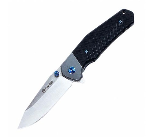 Нож Ganzo G7491 черный, G7491-BK