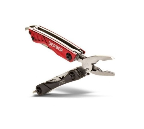 Мультитул Gerber Essentials Dime Micro Tool, красный, (1003723), 31-001040