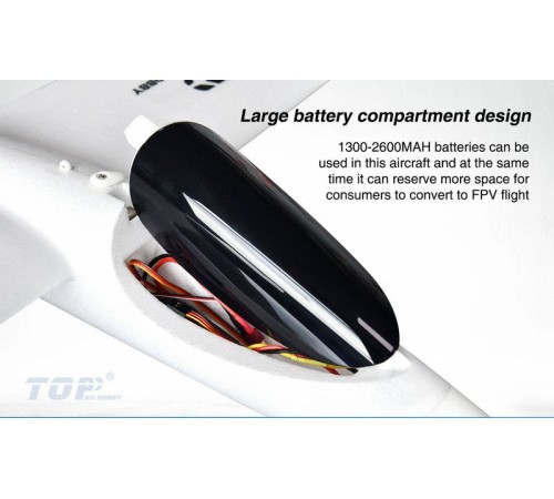 Радиоуправляемый планер Top RC T1800 (Propeller Power System) 1800мм 2.4G 4-ch LiPo RTF