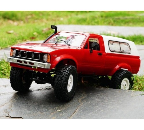 Радиоуправляемая машина WPL пикап Hilux (красная) 4WD 2.4G 1/16 RTR