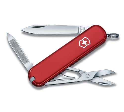 Нож перочинный VICTORINOX Ambassador, 74 мм, 7 функций, красный