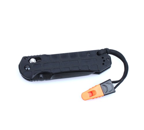 Нож Ganzo G7453P-WS черный, G7453P-BK-WS
