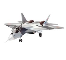 Сборная модель ZVEZDA Российский истребитель пятого поколения Су-50 (Т-50), подарочный набор, 1/72
