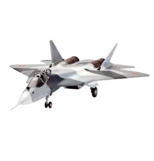 Сборная модель ZVEZDA Российский истребитель пятого поколения Су-50 (Т-50), подарочный набор, 1/72
