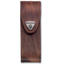 Чехол на ремень VICTORINOX для ножей 111 мм толщиной 4-6 уровней, кожаный, коричневый