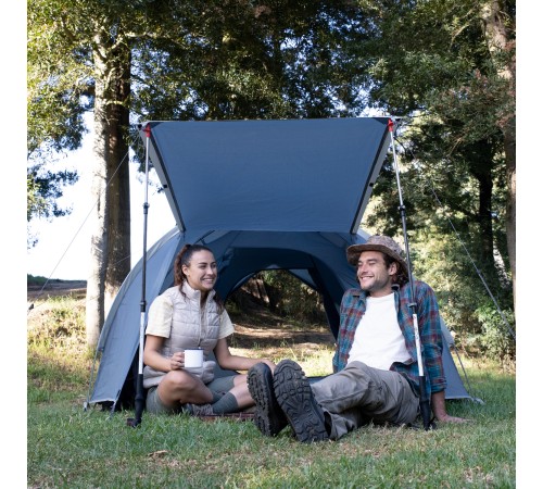 Палатка Naturehike NH21ZP015 трехместная + 1 допместо зеленый