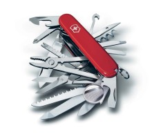 Нож перочинный VICTORINOX Swiss Champ, 91 мм, 33 функции, красный
