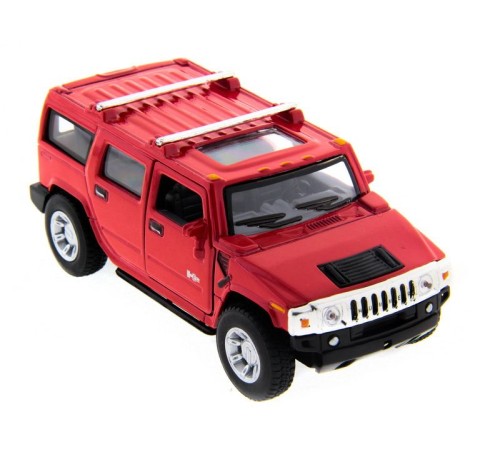 Машина Kinsmart 1:40 Haммer H2 2008 инерция (1/12шт.) б/к
