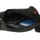 Рюкзак SWISSGEAR с одним плечевым ремнем, черный/серый, 25x15x45 см, 7 л