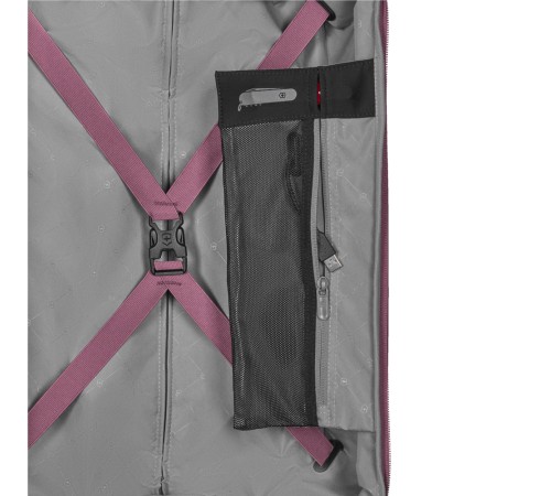 Чемодан VICTORINOX Connex, пурпурно-розовый, поликарбонат Makrolon, 40x20x55 см, 34 л