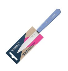 Нож столовый Opinel №112, деревянная рукоять, блистер, нержавеющая сталь, голубой 001917