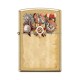 Зажигалка ZIPPO Советские ордена, с покрытием Gold Dust™, латунь/сталь, золотистая, 38x13x57 мм