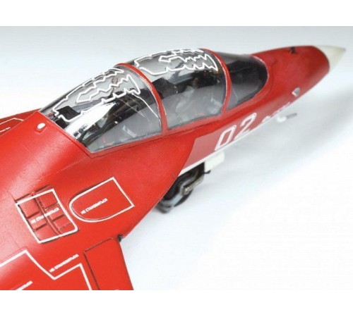 Сборная модель ZVEZDA Российский пилотажный самолет Як-130, 1/72