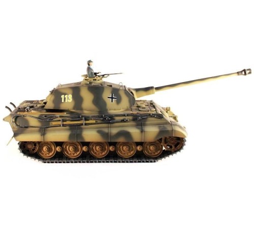Р/У танк Taigen 1/16 KingTiger (для ИК танкового боя) (Германия) HC 2.4G RTR