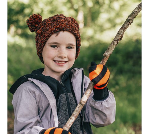 Водонепроницаемые детские варежки Dexshell Children mittens, оранжевые DG536M
