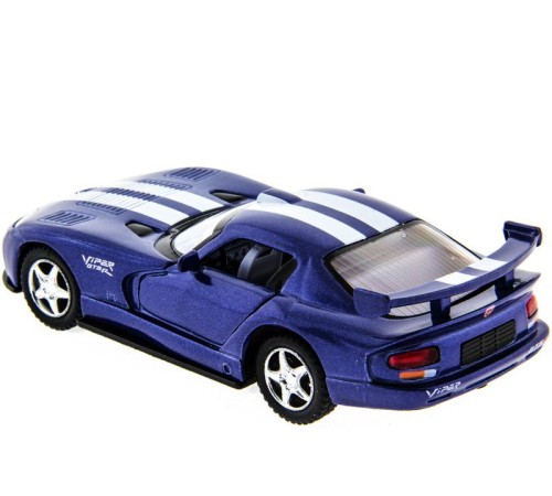 Машина Kinsmart 1:36 Dodge Viper GTSR инерция (1/12шт.) б/к