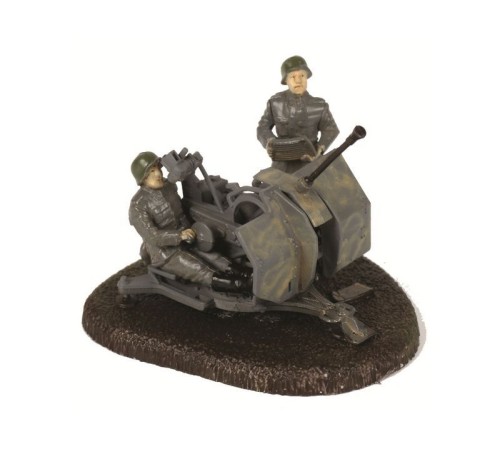 Сборные солдатики ZVEZDA Немецкое 20-мм зенитное орудие FLAK-38 с расчетом, 1/72