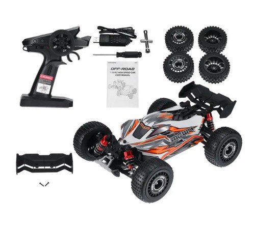 Радиоуправляемая багги MJX MEW4 M162 Brushless 4WD 2.4G 1/16 RTR