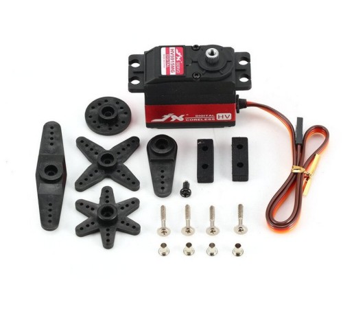 Сервомашинка цифровая JX Servo PDI-HV5915MG (59.3г/15.83/0.095/8.4V) стандартная