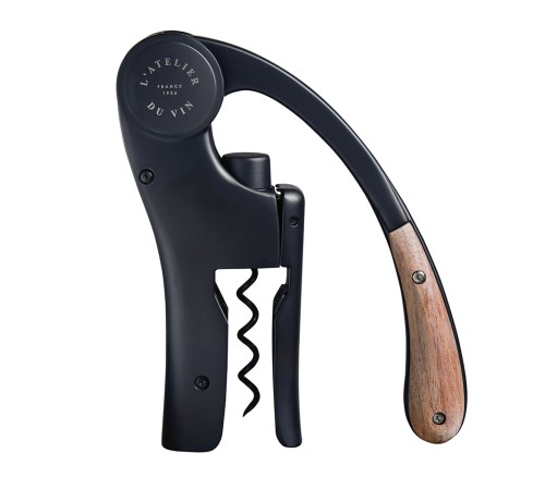 Штопор для вина рычажный L'Atelier du Vin Oeno Motion Wood & Black