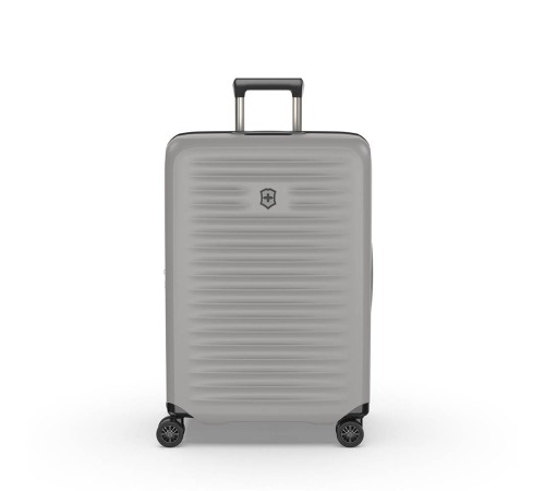Чемодан VICTORINOX Airox Advanced, серо-белый матовый, 100% поликарбонат Makrolon, 46x29x69 см, 75 л