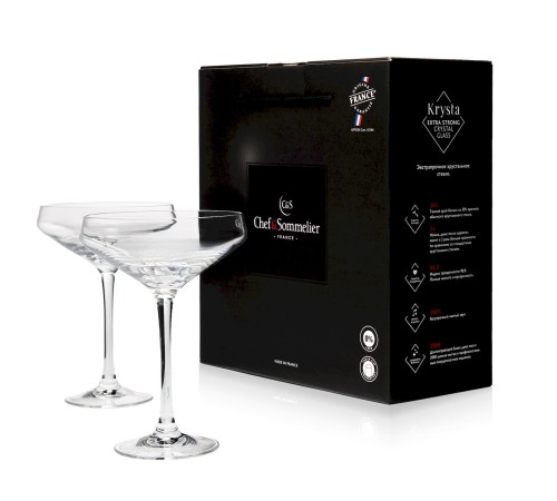 Шампанское-блюдце Chef&Sommelier Cabernet 300 мл. / 2 шт. в п/у.