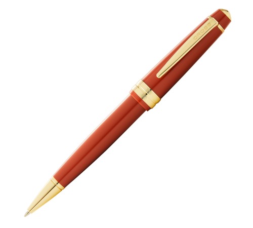 Шариковая ручка Cross Bailey Light Polished Amber Resin and Gold Tone