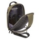 Рюкзак-антивор SWISSGEAR, хаки, Heather 600D, 21 x 12,5 x 34 см, 8,5 л