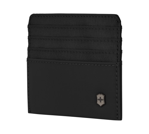 Портмоне для кредитных карт VICTORINOX Travel Essentials Card Holder, черное, полиэстер, 11х1x9 см