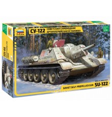 Сборная модель ZVEZDA Советский истребитель танков Су-122, 1/35