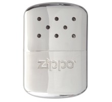 Каталитическая грелка ZIPPO, алюминий с покрытием High Polish Chrome, серебристая, 12 ч, 66x13x99 мм