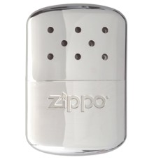 Каталитическая грелка ZIPPO, алюминий с покрытием High Polish Chrome, серебристая, 12 ч, 66x13x99 мм