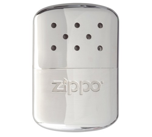 Каталитическая грелка ZIPPO, алюминий с покрытием High Polish Chrome, серебристая, 12 ч, 66x13x99 мм