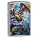 Зажигалка ZIPPO Anne Stokes с покрытием Street Chrome™, латунь/сталь, серебристая, 38x13x57 мм