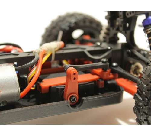 Радиоуправляемый шорт-корс Remo Hobby Rocket UPGRADE (красный) 4WD 2.4G 1/16 RTR