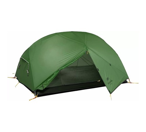 Палатка 2-местная Naturehike сверхлегкая Mongar NH17T007-M, 210T , зеленый, 6927595767658