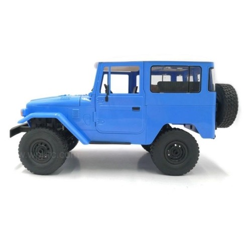 Радиоуправляемая машина WPL японский внедорожник FJ40 (голубая) 4WD 2.4G 1/16 RTR