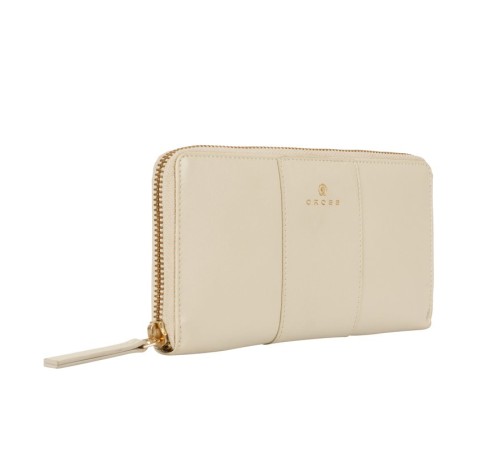 Кошелёк Cross Kelly Wall Ivory, кожа наппа, гладкая, цвет 